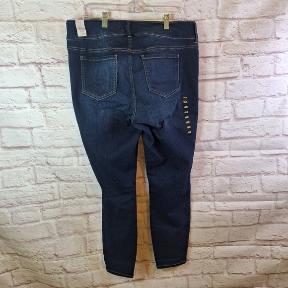 NWT Torrid Button Fly Jeggings Size 18 English Channel Denim - Picture 4 of 6